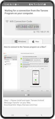 Copie mensajes SMS, MMS, RCS y mensajes de WhatsApp desde un teléfono Android a su Mac